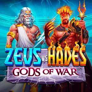 Spilbillede fra Zeus vs Hades – Gods of War af Pragmatic Play, Zeus og Hades over for hinanden